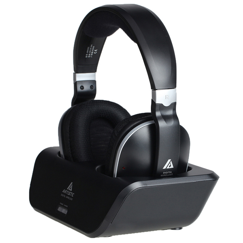 Auriculares inalámbricos para TV, auriculares supraaurales con graves