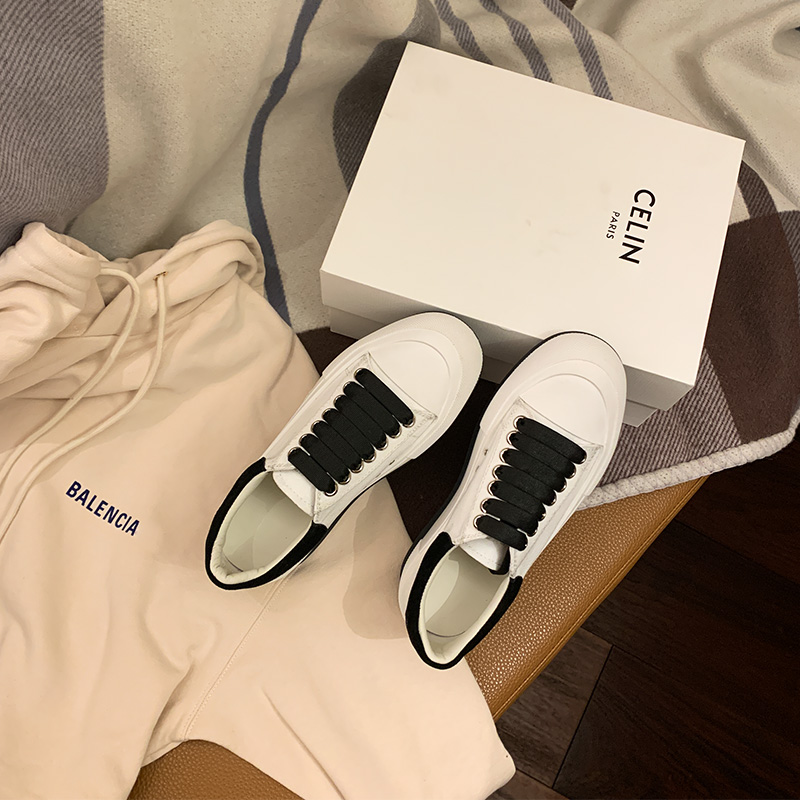 Zapatos casuales, zapatos blancos que combinan con todo, zapatos de lon…