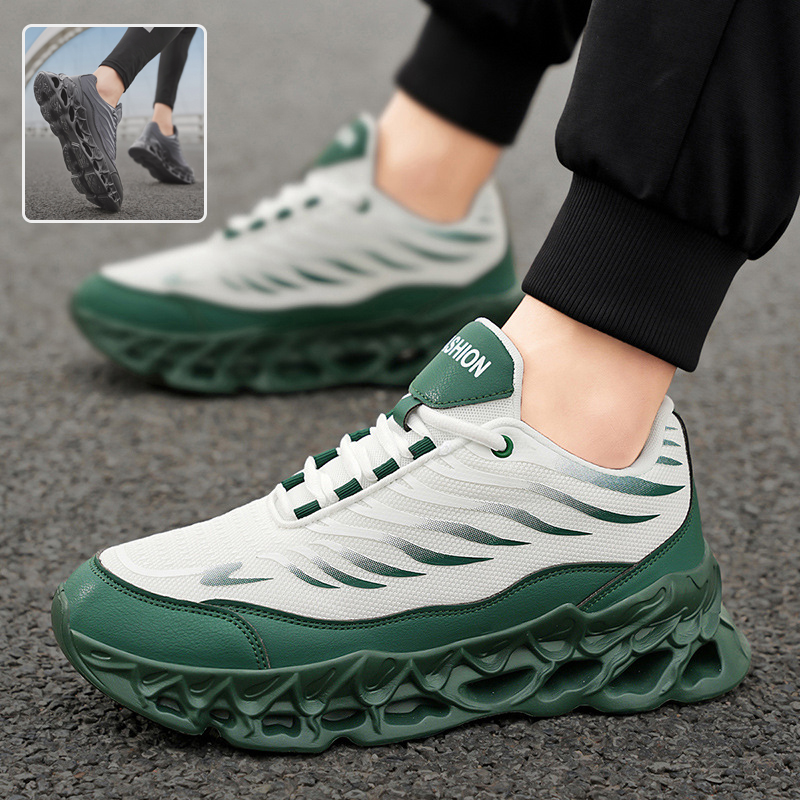 Zapatillas deportivas con cordones para hombre, suela gruesa, estilo Da…