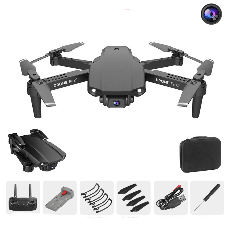 Dron transfronterizo E99Pro2 con doble cámara 4K
