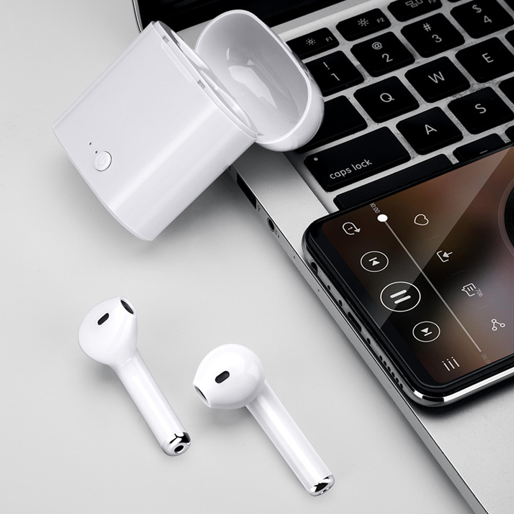 Auriculares inalámbricos Bluetooth negros universales